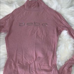 Bebe long sleeve turtleneck